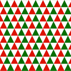 A vibrant wallpaper design featuring an arrangement of triangles in the colors of the Italian flag:...