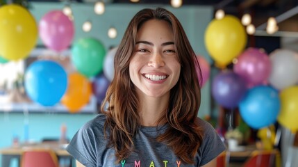 happiness good vibe in birthday