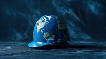 Earth and the helmet. A safety and health concept for the World Day of Safety and Health at Work 