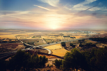 Obraz premium paisaje manchego