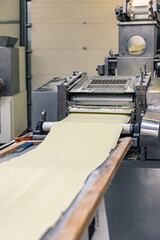 Industrial pasta production line