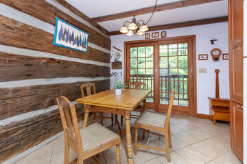 drone views of mountains and lake