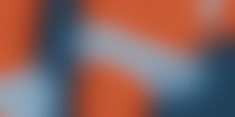 blue cyan orange grainy noise grungy spray texture abstract retro vibe background 