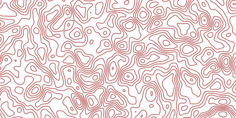 Abstract art background based on overlapping and dynamic contour lines

