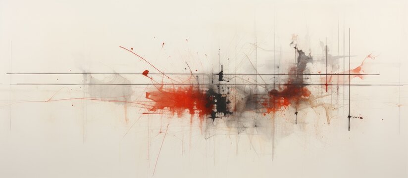 paper senseless scribble. copy space available