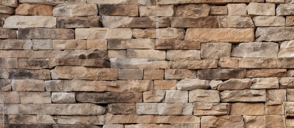 Poster texture of a wall from a chipped stone. copy space available
