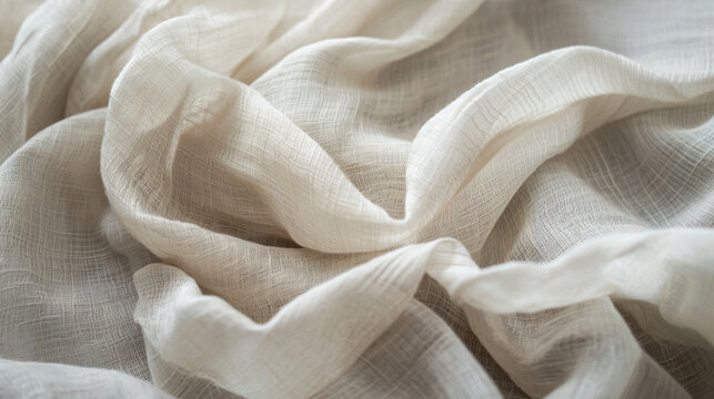 Lush fabric with intricate woven texture