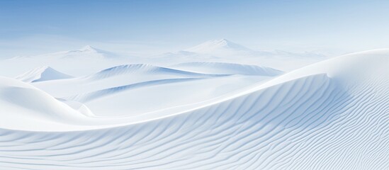 Snow smooth flat abstract background. copy space available
