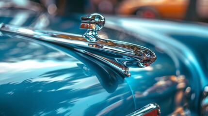 Car hood ornament , Automotive accessories