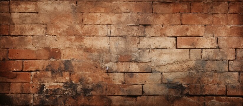 Cropped Shot of a Facebrick Wall The Wall Wall Texture Grunge Background With A Lot Of Copy Space Background Texture