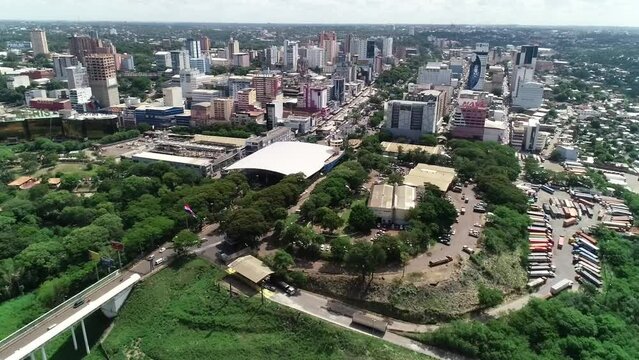 Videos feitos com drone da fronteira do Brasil com o Paraguai, as imagens mostram a Ponte da Amizade e A ciudad del este ou CIDADE DE LESTE e tamb&eacute;m a aduana da receita federal
