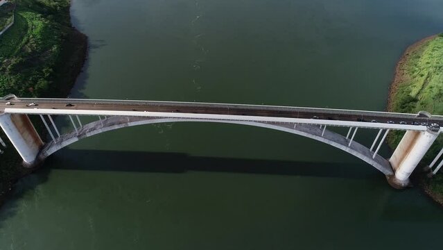 Videos feitos com drone da fronteira do Brasil com o Paraguai, as imagens mostram a Ponte da Amizade e A ciudad del este ou CIDADE DE LESTE e tamb&eacute;m a aduana da receita federal