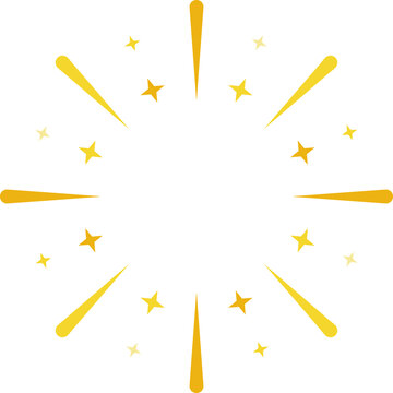 Surprise wow effect round frame element symbol
