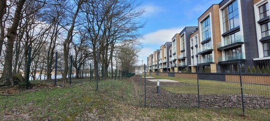 Obraz premium Historical and modern architecture of the city of Minsk, Republic of Belarus. And also life on the streets of Minsk. Neighborhoods and tourist places of the city of Minsk.