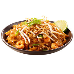 Pad Thai Masterpiece Clear Background Thai Dish © Novian