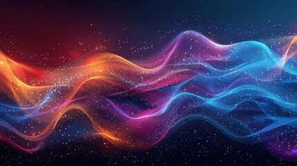 Obraz premium Colorful Abstract Background With Rainbow of Colors
