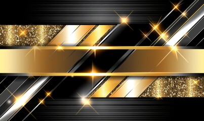 abstract background with waves