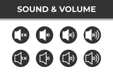 sound volume set bundle icon