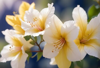 Fototapeta premium Bougainvillea flower closeup Realistic Light understand sun light significantly summer flower season concept