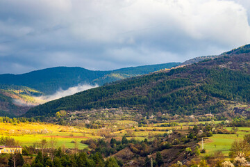 autumn in the mountains 