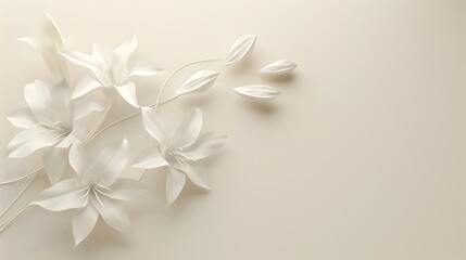 Pristine Mountain Gentian Flower Gently Drifting in a Minimalist Ultra Sharp Digital Artwork