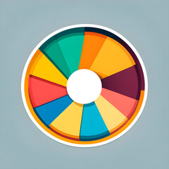Obraz premium illustration of chart generative IA 
