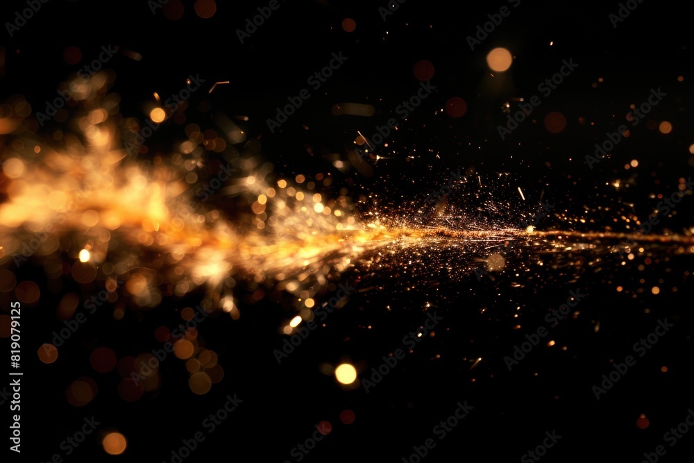 Poster a close-up of a sparkler, perfect for festive occasions