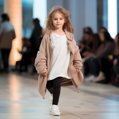Little girl model, Fashion show, Models show, Children model show