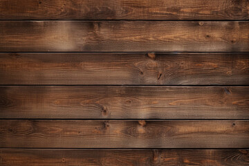 Naklejka premium wooden panel wall dark and horizontal with natural wood texture background wallpaper