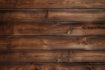 Naklejka premium wooden panel wall dark and horizontal with natural wood texture background wallpaper
