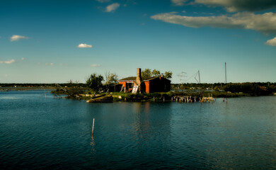 A day in Pialassa dei Piomboni near Ravenna, Italy