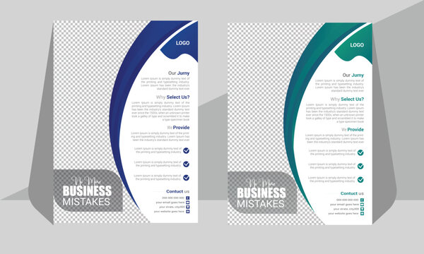 Professional and unique Business flyer