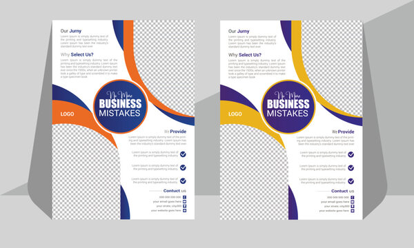 Professional and unique Business flyer