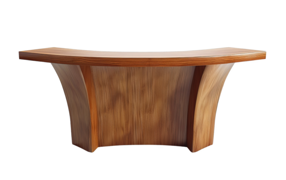 reception table interior design cut out transparent isolated on white background PNG file artwork graphic design.