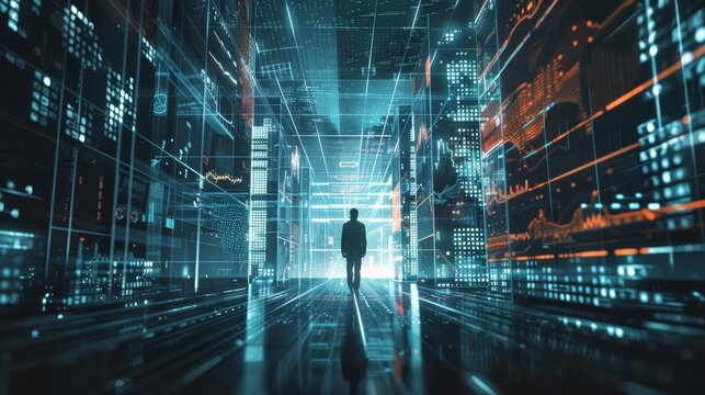 Accountants navigate the complex financial landscapes of interstellar trade, using quantum algorithms to predict market shifts