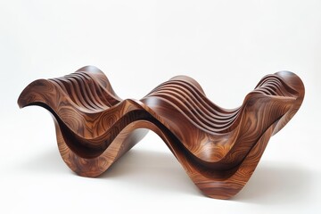 Carpenters craft furniture from programmable wood, pieces that morph shape and function at a whisper