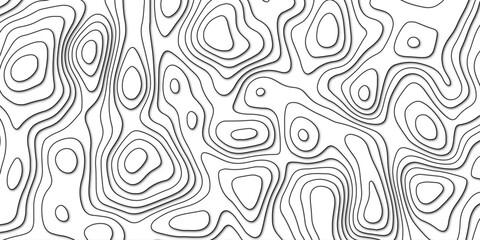 Comprehensive Vector Design Illustrating a Topographic Map with Rich Topography and Complex Topological Features, Great for GIS Applications, Cartographic Design, and Educational Content