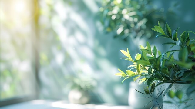 Close up of a virtual therapy session room where AI therapists project calming environments to treat mental health digitally