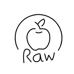 Nutrition Line Vector 