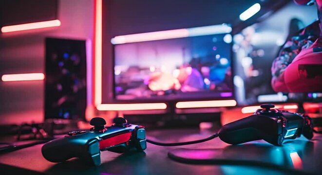 Create a Captivating Gaming Atmosphere with Neon and Game Lights