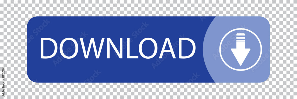 Poster download web button (arrow save free online internet go ok icon).3d download now blue button with ha