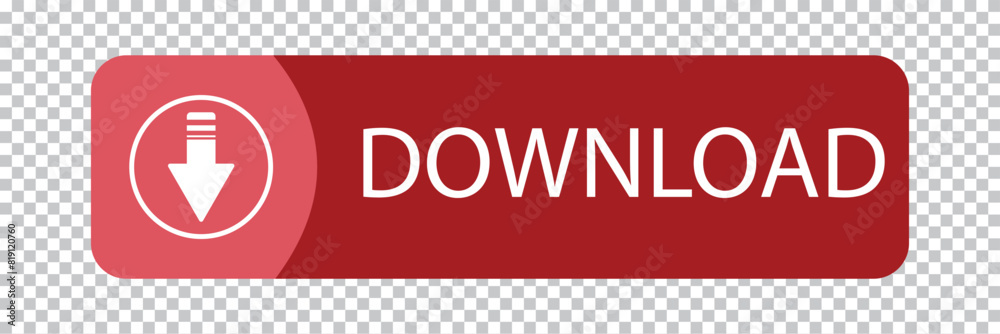 Poster click here banner with shadow. click push button isolated. online shopping. 3d download now blue but