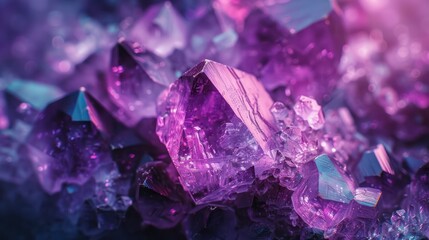 dark purple crystal