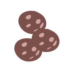 Healthy food illustration Vector