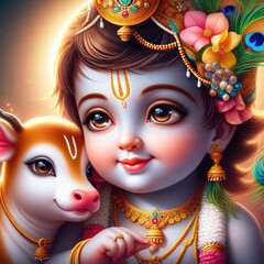 Krishna is a name of the original, unique Supreme Person, the source of all existence.