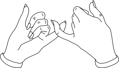Human hands concept vector illustration 