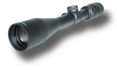 Shadow underneath 4-12x40mm riflescope