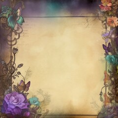 Fantasy Junk Journal Digital Paper