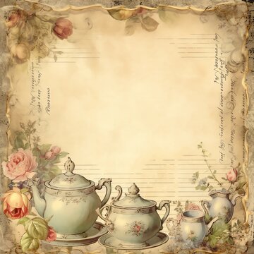 Fantasy Junk Journal Digital Paper
