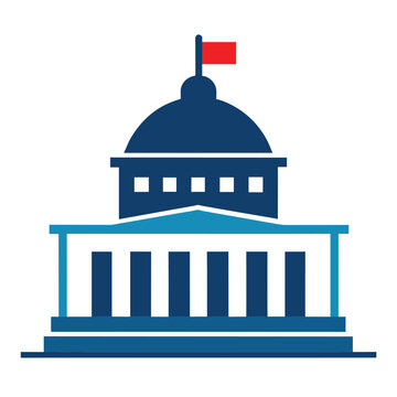 recommend clip art: Government icon, building and architecture , congress vector icon vector